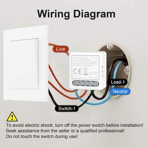 Contatore di Energia Intelligente Antela 16A Wi-Fi Bluetooth, Interruttore Monofase per Uso Universale con App Tuya - Product Image 2