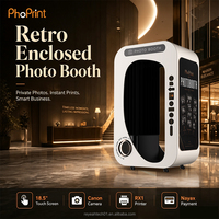 Machine de photomaton instantanée à écran tactile de 18,5 pouces de style coréen