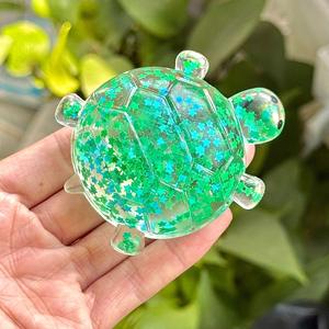 Large <b>Turtle</b> Squishy <b>Toy</b> Maltose Sequin Squeeze <b>Toy</b> Slow Rebound Stress Relief Fidget <b>Toy</b> for Kids Adults - Product Image 4