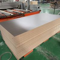 Panneau MDF mélaminé résistant à l'humidité de qualité E1 4x8 pour meubles de cuisine intérieurs, écologique, première qualité, garantie 5 ans
