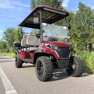 Voiture de <span class=keywords><strong>golf</strong></span> électrique moderne de luxe au design tendance, <span class=keywords><strong>prix</strong></span> d'usine, personnalisable, chariot de <span class=keywords><strong>golf</strong></span> électrique pour agriculteurs, <span class=keywords><strong>3</strong></span>-4 places, 90 km - Product Image 2