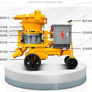 Pompe à moteur de machine à béton projeté de la marque Lich, 5,5 kW, haute efficacité, exportée vers la Malaisie, Chine, bonne qualité - Product Image 2