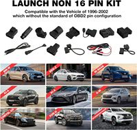 LAUNCH Original Nicht-16-Pin OE-Standard Steckverbinder für Altfahrzeuge Kompatibel mit X431 Diagnose OBD1 Fahrzeug