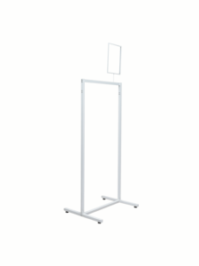 Espositore Mobile per Pubblicità, Stand in Metallo per Promozioni e Fiere, Espositore per Abbigliamento alla <span class=keywords><strong>Moda</strong></span> - Product Image 2