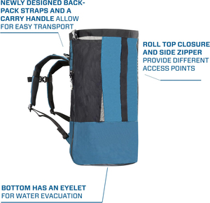 Bolsa de Malla para Equipo de Buceo con Cierre Enrollable y Cremallera Lateral para Snorkel y Buceo - Product Image 5