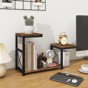 Wooden <b>Storage</b> <b>Rack</b> 3 Tier Rectangle Multi-purpose Standing Type <b>Kitchen</b> Countertop Organizer Bathroom <b>Storage</b> Shelf - Product Image 3