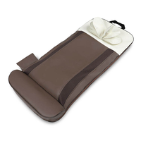 Matelas de massage portable OEM/ODM populaire avec chaleur et compression d'air, Shiatsu/Roulement/Pétrissage, 67x22 pouces, pour le cou, la tête, les jambes et la taille