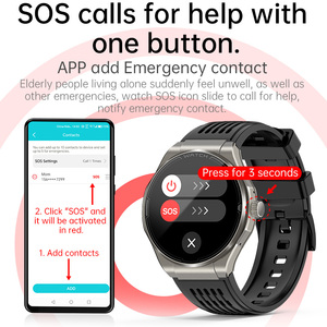 Đồng hồ thông minh Amoled Ja03 <span class=keywords><strong>ECG</strong></span> BT Call Heart Rate Uric Acid Đồng hồ thông minh hỗ trợ sức khỏe theo dõi sức khỏe đa thể thao IP67 cho cả nam và nữ - Product Image 4
