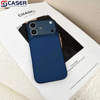Étui de téléphone de luxe en cuir texturé, transforme instantanément votre iPhone 14-18 Pro Max en série IP17, fini mat et étanche