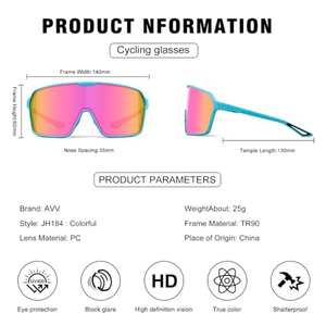 Gafas de Sol Deportivas con Protección UV400, Lentes Polarizadas Fotocromáticas para Ciclismo, Pesca, Correr, Gafas de Seguridad con Logotipo Personalizado - Product Image 5