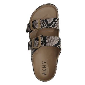 Sandalia plana de EVA con dos correas para <span class=keywords><strong>mujer</strong></span>, Punta abierta, soporte para arco anatomico, con ventosa de tacón, color verde - Product Image 6