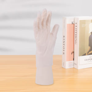 ถุงมือไนไตรล์สีขาว ไม่มีแป้ง หนา 3 มิล 4 มิล 5 มิล ไซส์ S / M / L / XL ราคาดี คุณภาพสูง ขนาด 9 นิ้ว 10.5 นิ้ว 12 นิ้ว - Product Image 2