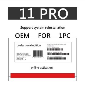 Cho Windows 11 Pro coa Sticker kích hoạt trực tuyến Pro Key với phiên bản hệ điều hành Bảo hành trọn đời - Product Image 3
