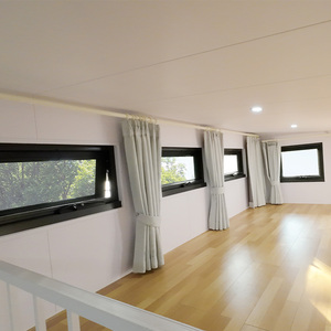 Casa piccola portatile moderna su ruote piccola casa <span class=keywords><strong>con</strong></span> 2 camere da letto prefabbricata casa Mobile <span class=keywords><strong>con</strong></span> telaio in acciaio leggero - Product Image 4