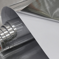 Rollos de vinilo autoadhesivo de corte directo de fábrica de Anolly, película de decoración de oro/plata cepillada adhesiva para plotter de corte
