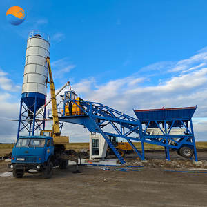 Planta de Concreto Premezclado Portátil YHZS 60m3/h, Planta Mezcladora Móvil, Control Totalmente Automático, Motor de Alta Producción - Product Image 6