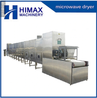 Horno de secado de nueces de microondas Industrial multifunción tipo túnel, máquina de secado de pistacho y cacahuetes, deshidratador en polvo