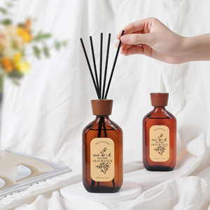 Difusor de aroma sin llama Procesamiento personalizado Fragancia interior Reed Crystal Difusor <span class=keywords><strong>Piedra</strong></span> de vidrio Bolsa de aroma de aceite esencial - Product Image 6