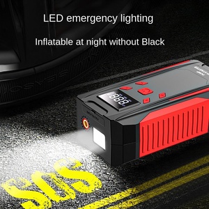 תחנת כוח סולארית ניידת 12V ליתיום-יון להתנעת רכב חירום, משאבת ניפוח צמיגים 150PSI 3500A 1000W דגם R65 שנת אחריות אחת - Product Image 4