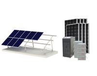 Système de montage solaire au sol de haute qualité, structure photovoltaïque PV, rails solaires, vis pour l'installation de panneaux solaires, moderne