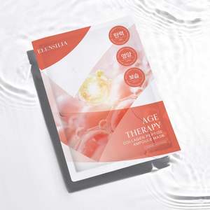 Mascarilla Facial en Ampolla con Péptidos de Colágeno Elensilia Age Therapy, 25 Unidades, Reafirmante y Nutritiva para Todo Tipo de Piel - Product Image 3