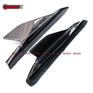 Pièces automobiles de qualité supérieure : Jupes latérales de voiture en fibre de carbone sèche de style capot pour Ferrari 488 - Product Image 4