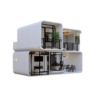 Module de bureau extérieur personnalisé, maison conteneur préfabriquée, maisonnette Apple, panneau sandwich, design moderne, installation rapide pour centre commercial et hôtel