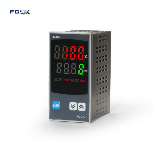 FCGK 48x96 Digital Intelligent PID Temperature Controller with Timer Dc24v Ac110-220v for Heat Press Machine OEM/ODM Supported