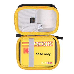 Étuis rigides antichoc en EVA pour <span class=keywords><strong>Kodak</strong></span> <span class=keywords><strong>Mini</strong></span> <span class=keywords><strong>3</strong></span> Retro - Sac de rangement de voyage portable pour imprimante photo 3x3 pouces (étui uniquement) - Product Image 2