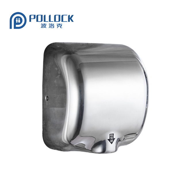 OEM Wholesale High Quality CE Certified 304 Stainless Steel Automatic Hand Dryer Electric for Public Bathroom Commercial Use