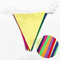 2026 drapeaux de signal nautique de pays colorés personnalisés promotionnels avec bannière de bruant portative de haute qualité de ficelle