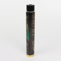 Tube en aluminium pour coloration capillaire, résine époxy-phénolique, laque interne