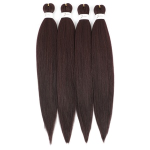 Cheveux tressés pré-étirés Lianzhu pour l'Europe, l'Amérique et l'Afrique, double trame, <span class=keywords><strong>tresses</strong></span> EZ, dreadlocks africaines, 100g, modèle - Product Image 3