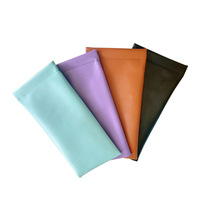 Étui de luxe avec logo personnalisé pour lunettes de soleil Pochette de rangement fermée automatique à ressort pour lunettes Porte-lunettes en cuir de qualité supérieure