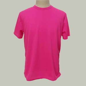 Camisetas <span class=keywords><strong>baratas</strong></span> de cuello redondo en blanco 100% poliéster algodón sensación suave para asiáticos afroamericanos - Product Image 5