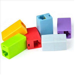 Colorful Ethernet Connector 8P8C <b>RJ45</b> Network Plug 8 Pin <b>Cable</b> Joiner High Quality - Product Image 2