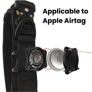 Tactical Air Tag Hunde halsband halter für mittelgroße Hunde Wasserdichtes Haustier halsband mit Airtag-Halter Luxus-Hunde halsband - Product Image 3