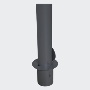 Dissuasore di metallo per strada privata all'aperto al di fuori del veicolo in acciaio pedone anti incidente stradale barriera al traffico - Product Image 4