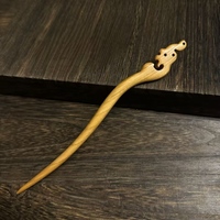 Épingles à cheveux chinoises traditionnelles personnalisées en bois, artisanat floral, épingles de mariage, accessoires pour femmes