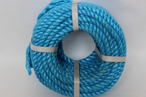 Cuerdas de plástico marino de 3 y 4 hilos de <span class=keywords><strong>polipropileno</strong></span> fuerte de alta calidad para pesca y amarre Fabrica de cordeles y cuerdas - Product Image 6