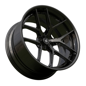 ล้อฟอร์จคาร์บอนไฟเบอร์ปรับแต่งได้ HADISON ขนาด 18" 19" 20" 21" 22" 23" นิ้ว สำหรับรถซุปเปอร์คาร์ - Product Image 3
