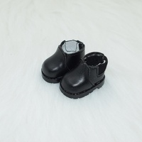 Chaussures de poupée en toile unie de 3,8 cm avec lacets, en PU, pour accessoires de vêtements de poupée Labubo - Vente en gros