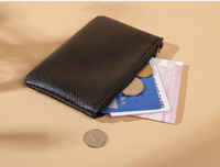 Dompet pendek wanita, dompet genggam kecil pola nanas ritsleting koin Mini untuk perempuan