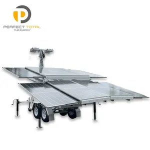 Solar Dual Axle Solar Trailer