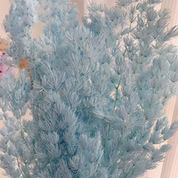 Offre Spéciale : Accessoires de Fleuriste pour Mariage et Fête des Mères – Fleurs et Plantes Éternelles, Feuilles de Fougère Ming et Feuilles Aiguilles Moelleuses pour Composition Florale