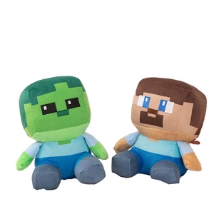 <span class=keywords><strong>Creeper</strong></span> mignon mon monde jeu en peluche pour garçons filles lit décoration 4 couleurs mignon Steve <span class=keywords><strong>Creeper</strong></span> peluche poupée - Product Image 1
