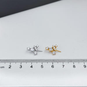 Pendentif en argent S925 avec perles rondes lâches de 11-13 mm, collier en jade tendance à faire soi-même avec support vide 31145, accessoires - Product Image 4