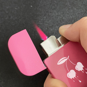 <span class=keywords><strong>Briquet</strong></span> <span class=keywords><strong>rose</strong></span> coupe-vent à flamme <span class=keywords><strong>rose</strong></span>, mignon, cadeau pour filles, nouveau style, vente en gros - Product Image 1