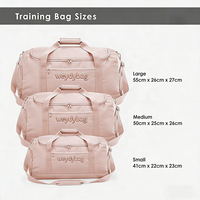 Sac de voyage en polyester personnalisé pour la gym, durable, avec rangement intelligent, multifonctionnel, sac de sport portable avec base enduite de PU