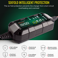 Chargeur de batterie intelligent BYGD F3500 3.5A 6V/12V avec fonction de réparation et maintien automatique pour voiture, moto, bateau, tondeuse à gazon, caméra